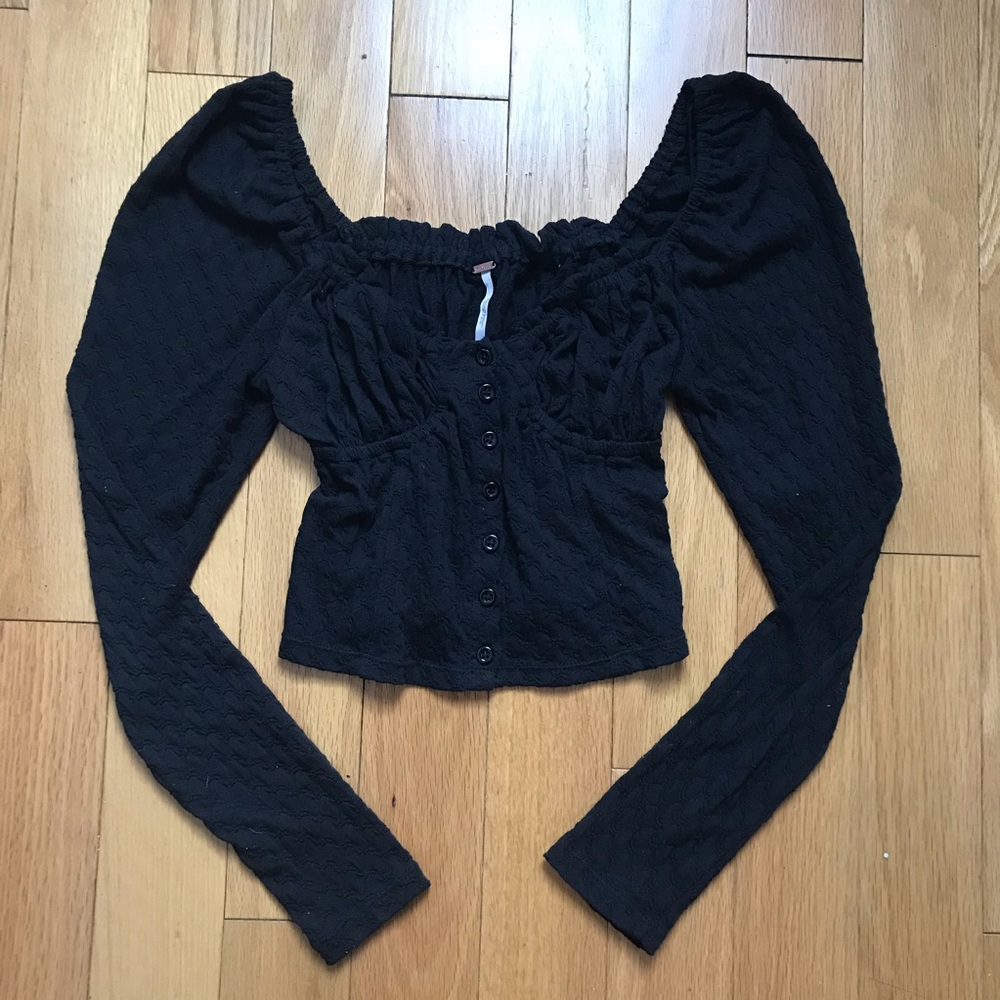 Free People Ladybug Long Sleeve Top